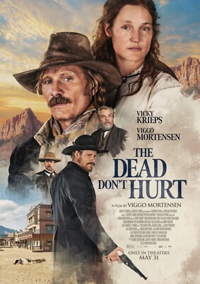 The Dead Don't Hurt (2023) DVD, Brand New, Sealed