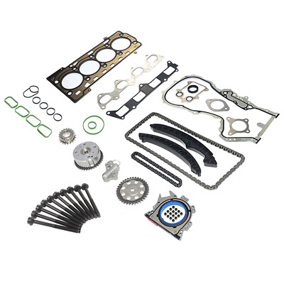 Zylinderkopfdichtung Steuerkette Rep. Satz Ventile, Skoda Seat VW 1,2