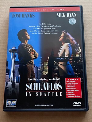 SCHLAFLOS IN SEATTLE - DVD - Tom Hanks - Meg Ryan - TOP!