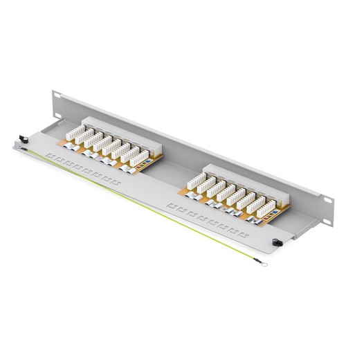 Cat6 Cat6a Patchpanel 12 8-Port RJ45 geschirmt Desktop Aufputz 1 10 GB Profi LAN - Photo 73/109