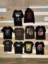 Vintage T Shirt Lot (10) 90s Y2K Wholesale Music Rap Rock Bands Country sz S-XL
