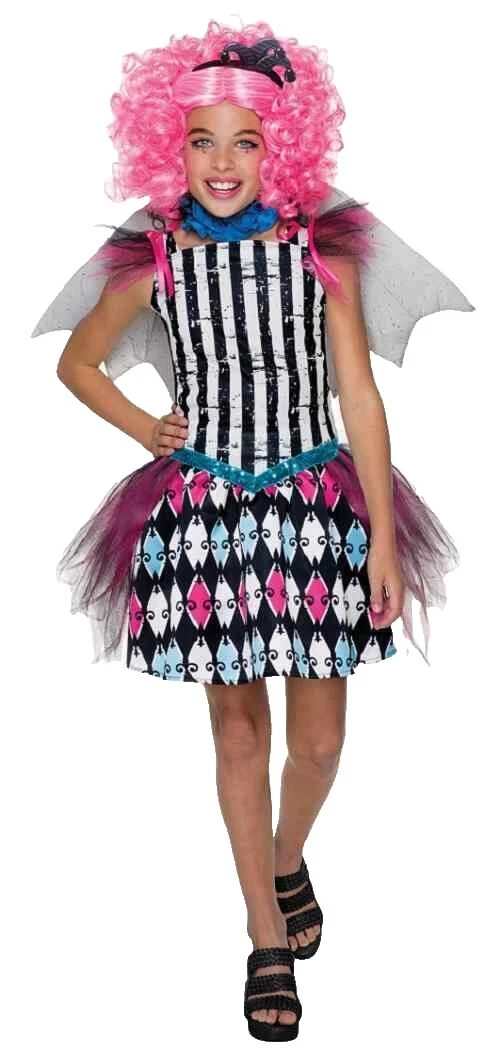 Vestido multicolor trajes de Monster High para Niñas