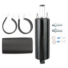 OKYEO 255LPH GSL392 lnline High Flow & Pressure Fuel Pump Replaces + Install Kit