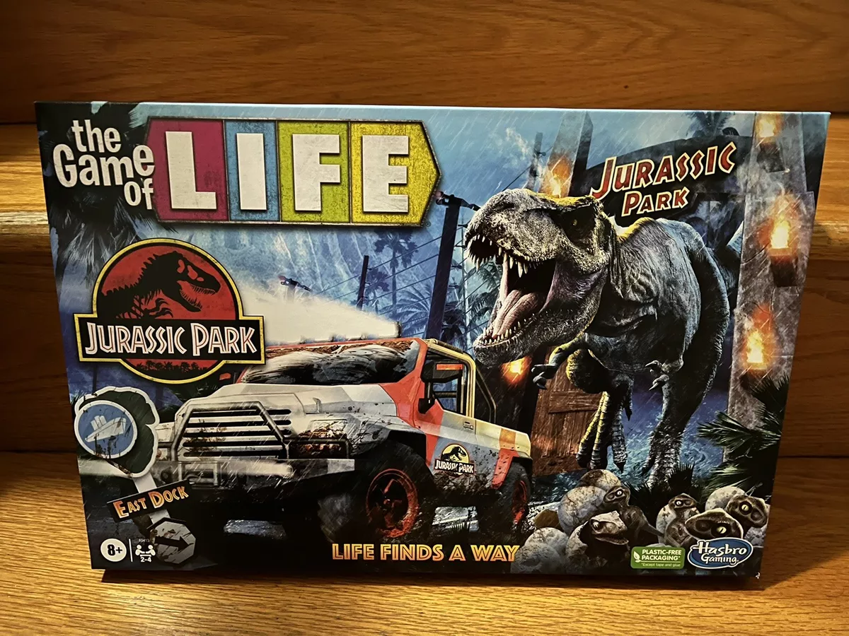 Jurassic Park Edition Game of Life Board Game