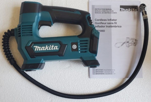 Makita MP100DZ 12V max CXT® Lithium-Ion Cordless Inflator, Bare Tool Only