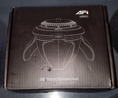 AFI MRP01 360° Electric Panorama Head Time Lapse for Smartphone GoPro Camera DSL