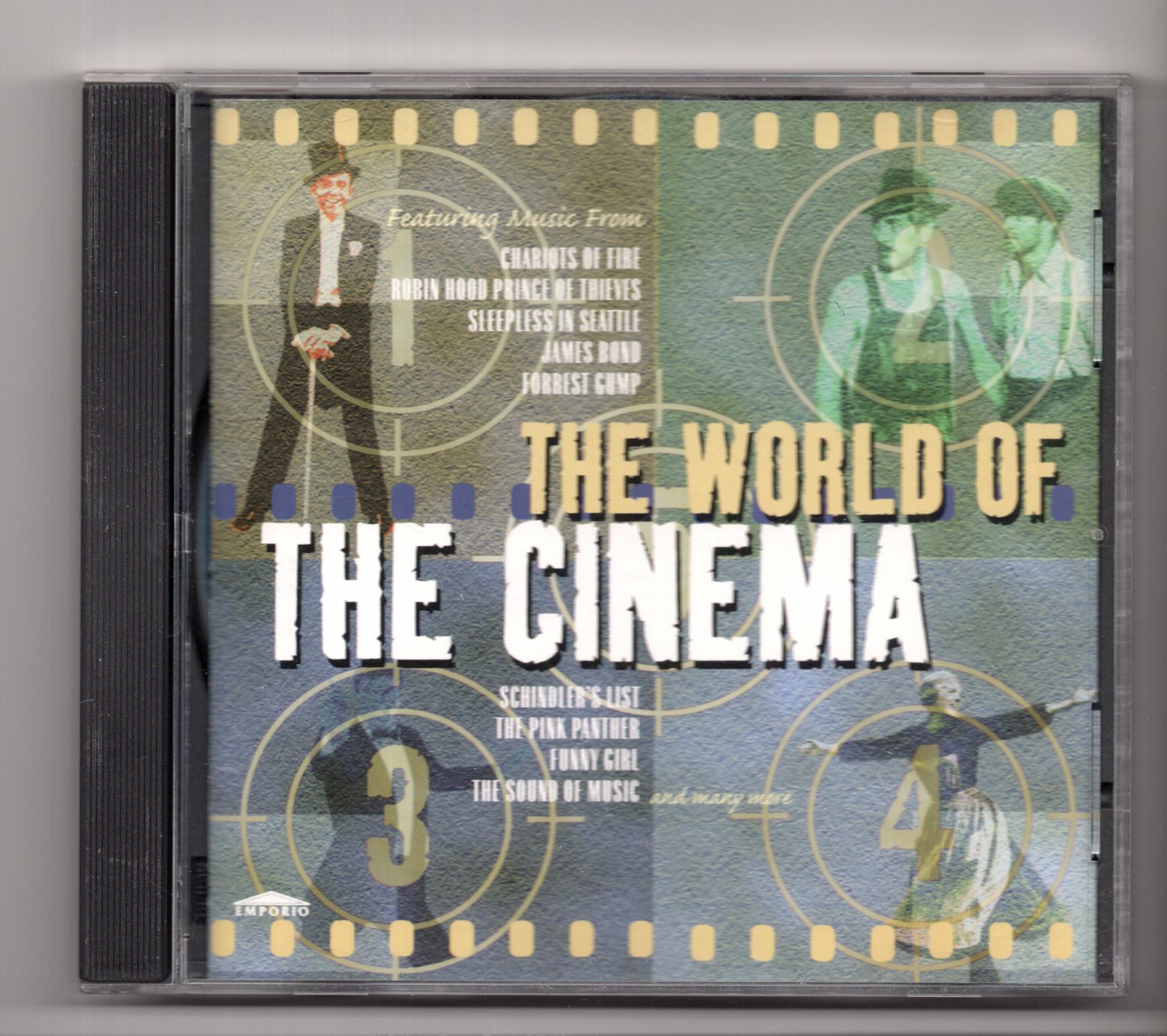 (IX989) The World Of The Cinema, 16 tracks various artists - 1998 CD