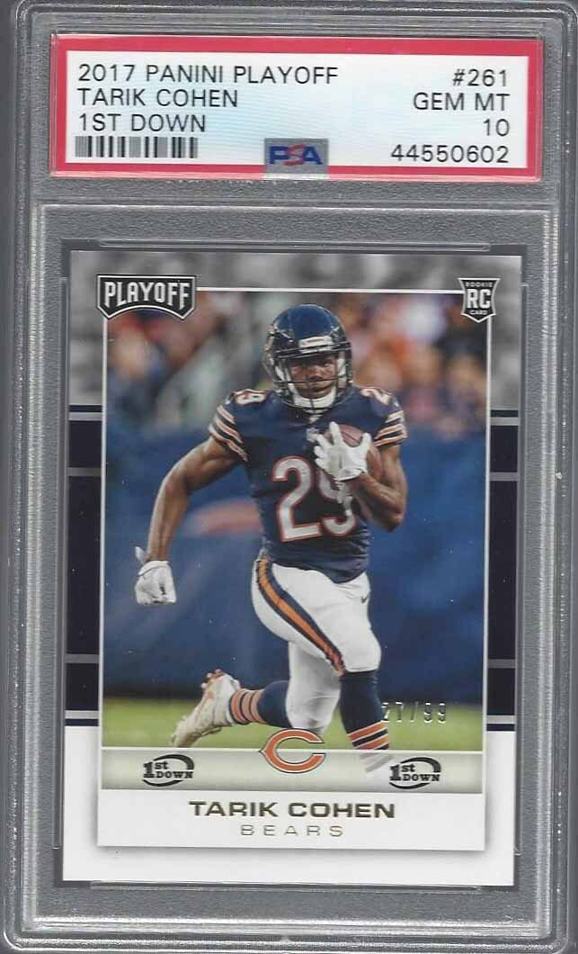 Tarik Cohen Panini Playoff #261 1st Down