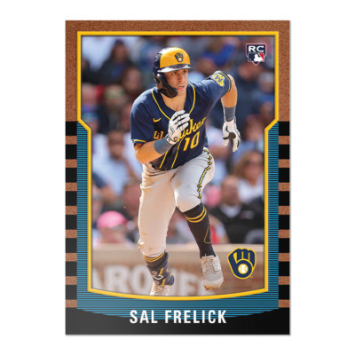 2024 Throwback Thursday Set 9 25 Sal Frelick Rookie Card - Free Shipping Always!