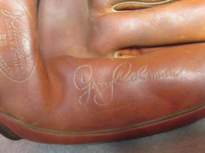 Vintage 1950s J.C. Higgins Leather Baseball Glove Fielders Mitt