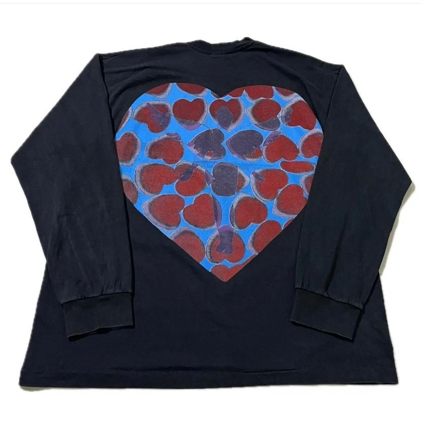 VTG Nirvana Size XL Heart Shaped Box Long Sleeve Single VTG Nirvana Size XL Heart Shaped Box Long Sleeve Single