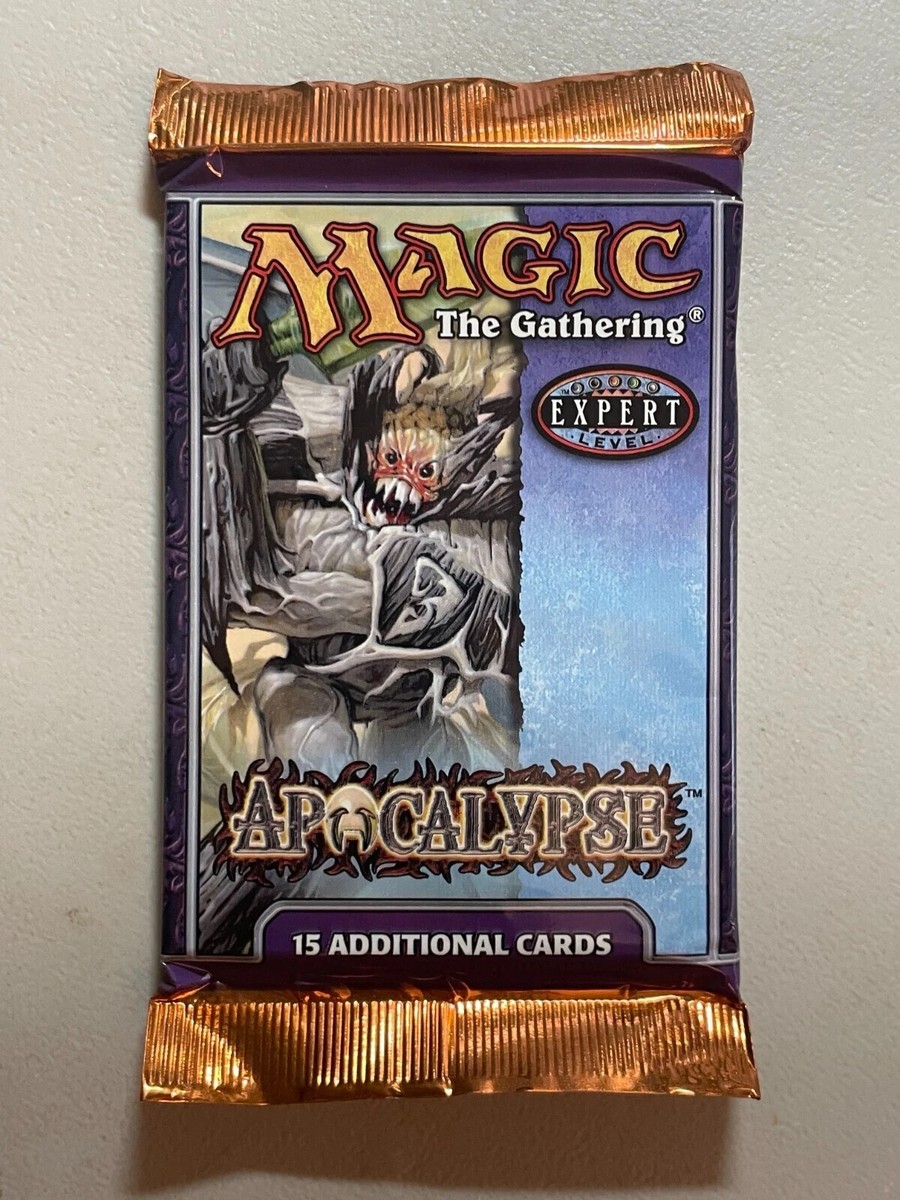 マジック：ザ・ギャザリング Magic The Gathering Apocalypse MTG Vintage Magic The Gathering Apocalypse Booster Pack X1