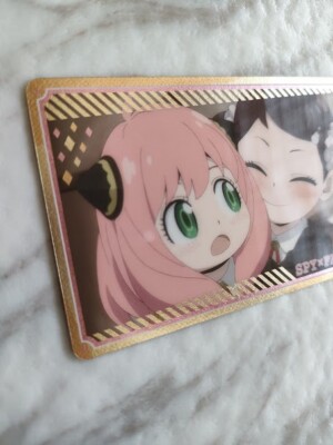 Anya & Becky No.26 SPY×FAMILY collect Metallic Card Japan NIC With