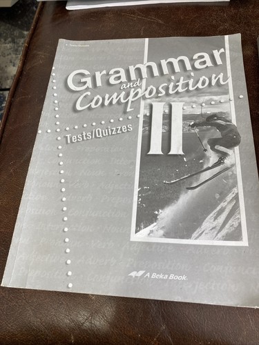 Abeka Grammar & Composition II Test & Test Key - Picture 2 of 9