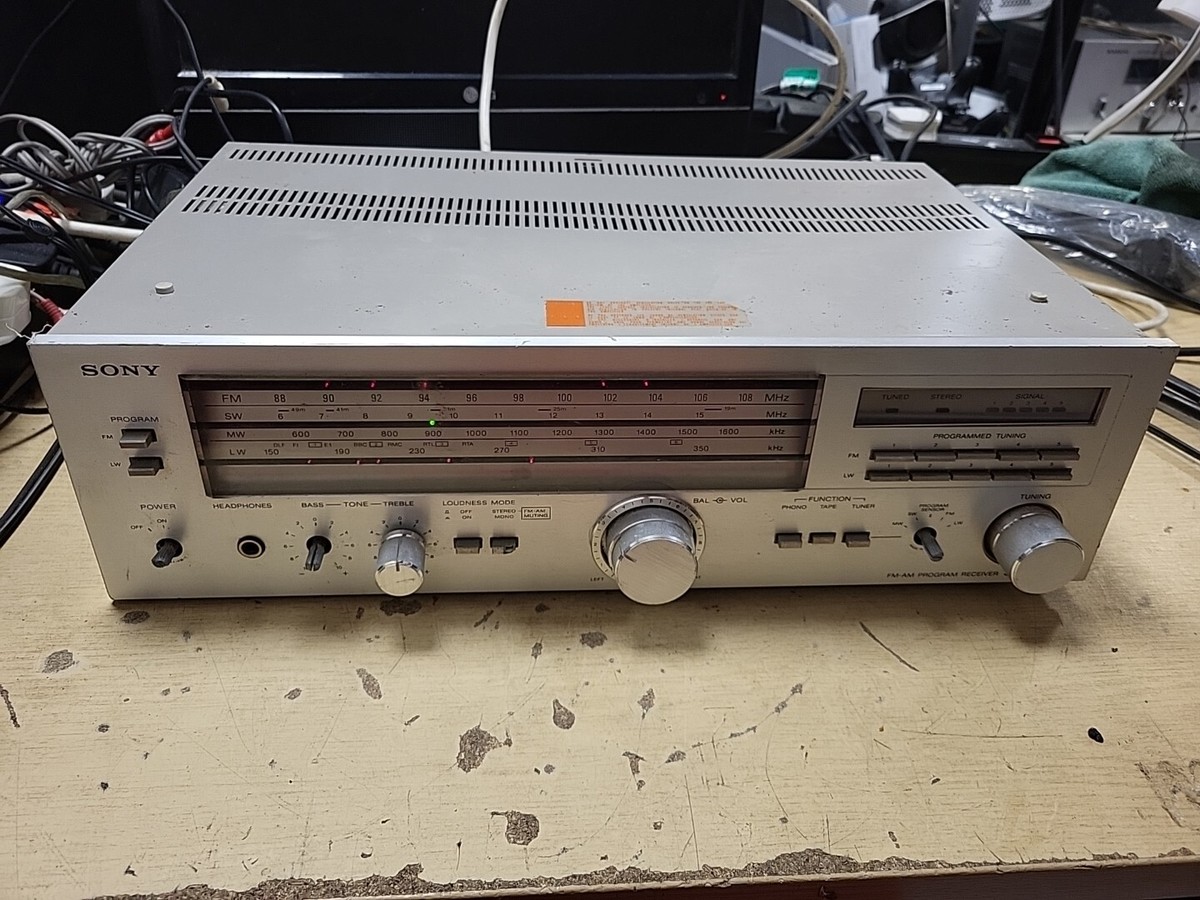 Sony STR-333L Silver FM-AM Receiver Amplifier | eBay