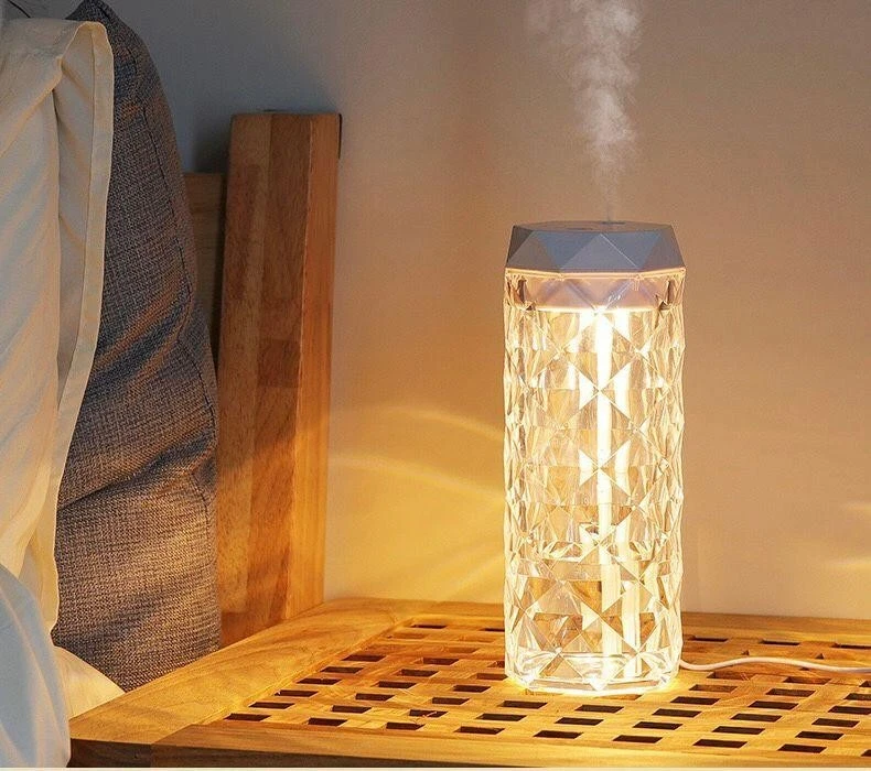 Umidificatore Ultrasuoni Diffusore di Aromi Oli Essenziali Per Aromaterapia - Immagine 2 di 3