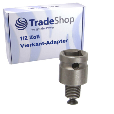 1/2'' Vierkant-Adapter Antrieb inkl. Schraube auf 1/2 x 20 UNF Bohrfutter Adapter