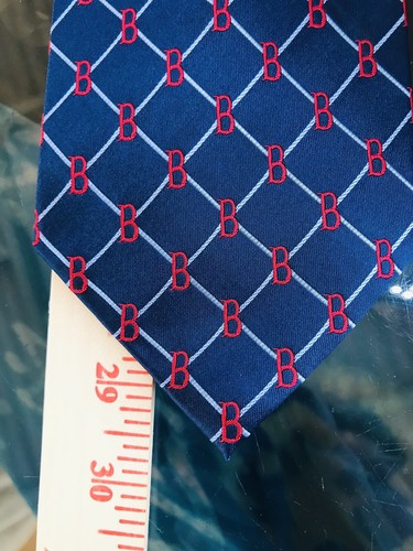 Boston Red Socks Baseball Team by Eagle Wings 59” Men's Tie 100% Silk Necktie - Picture 14 of 14
