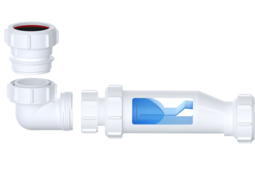Connect Giunto Dritto In Plastica Per Tubo 12Mm Id X 66.5Mm 10Pc 30813