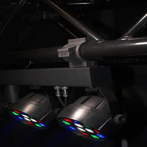 Eliminator Mini Par Bar Light System w/ 4x LED Par Lights+Stand+Remote+Bag+Cable - Picture 12 of 12