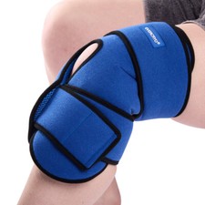 Knee Insulated Medical Cold Wrap – Reuseable Ice Cold Gel Therapy for Knee