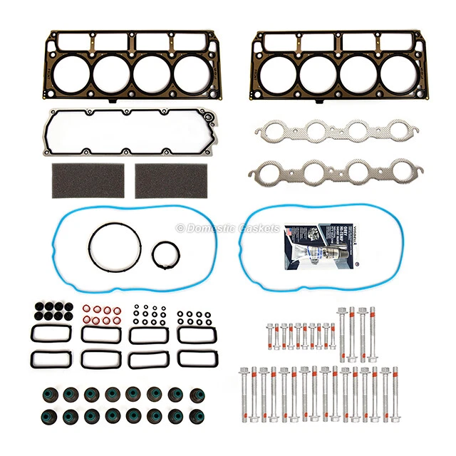 Комплект болтов с прокладкой головки подходит для 05–07 Cadillac Chevrolet Corvette CTS Pontiac GTO 6.0 - Изображение 2 из 4