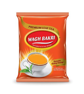 Wagh Bakri Premium Leaf Tea -Loose Leaves-Great Taste From India- Free Ship