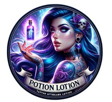 Bulk order 10 oz Potion Lotion Tattoo Aftercare Lotion/Butter