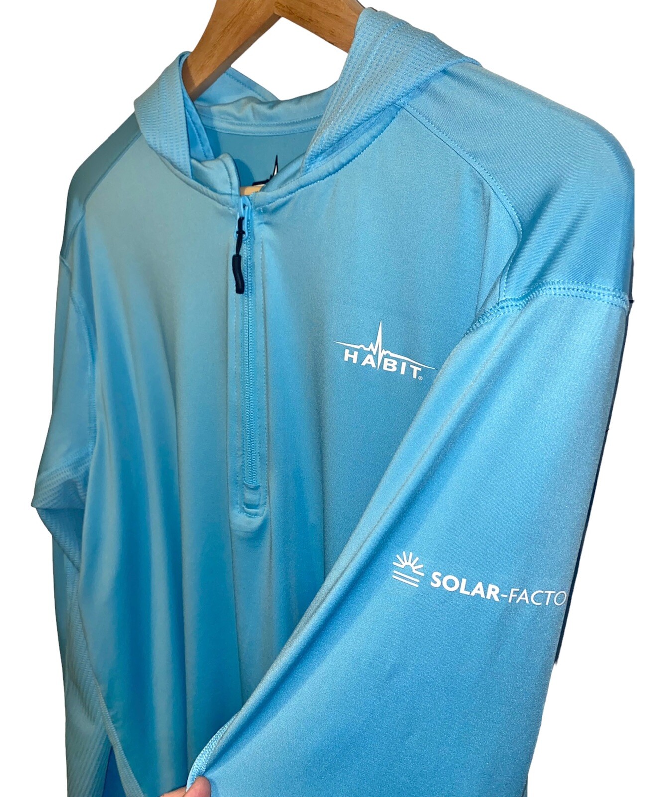 HABIT ☆ 40+ Solar Factor Performance Pullover Hoo… - image 2