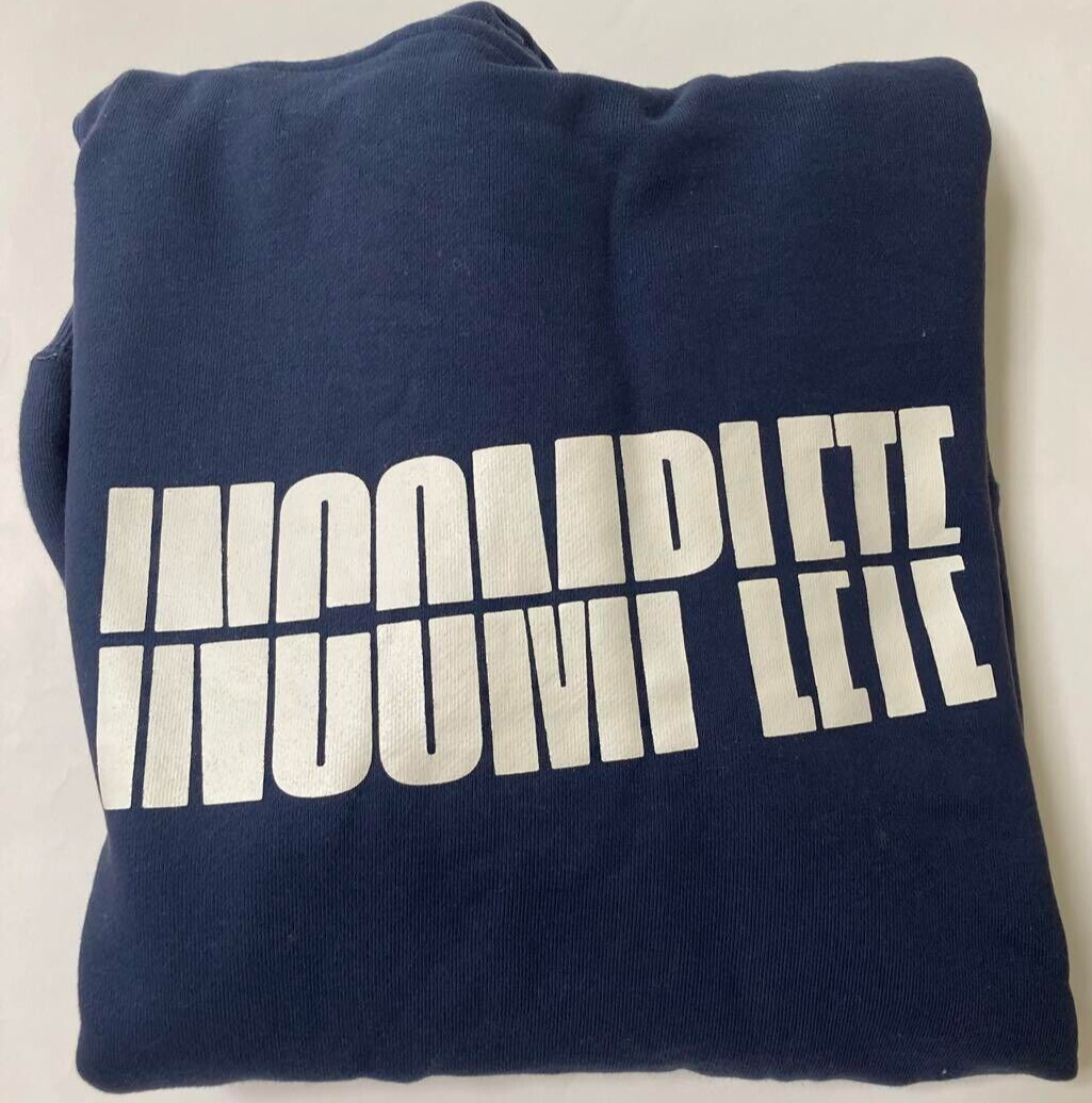 SEVENTEEN IN-COMPLETE HOODIE Navy M 2021 ONLINE CONCERT INCOMPLETE SEVENTEEN IN-COMPLETE HOODIE Navy M 2021 ONLINE CONCERT INCOMPLETE