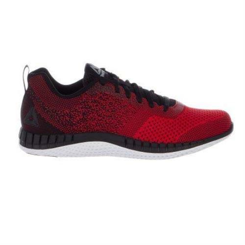 reebok men's print run ultraknit
