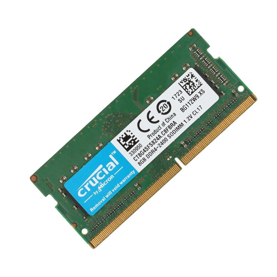 Crucial 8GB DDR4 2400Mhz PC4-19200S 260Pin 1.2V SODIMM RAM Notebook Memory RAM - Image 4 of 4