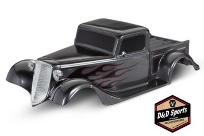 Traxxas 9335X - Body, Factory Five '35 Hot Rod Truck, complete (graphite)