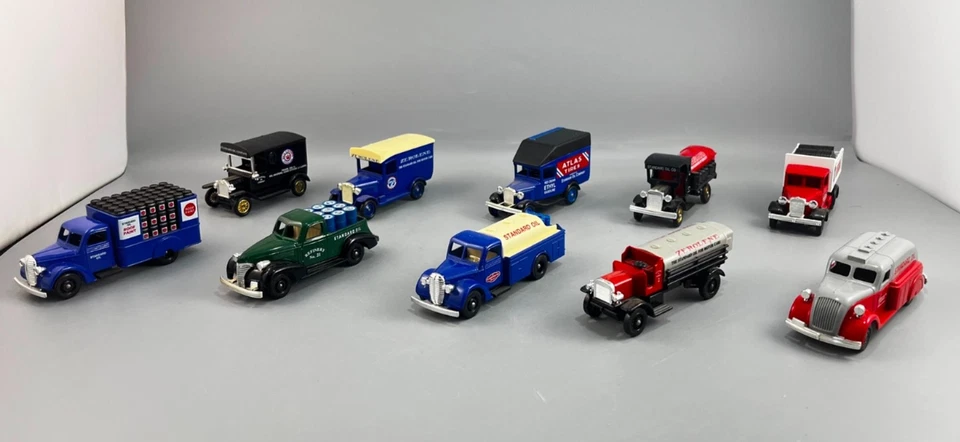 Lledo Chevron Commemorative Model Trucks Cars Die Cast Lot of 10 Made in England - Image 2 of 4