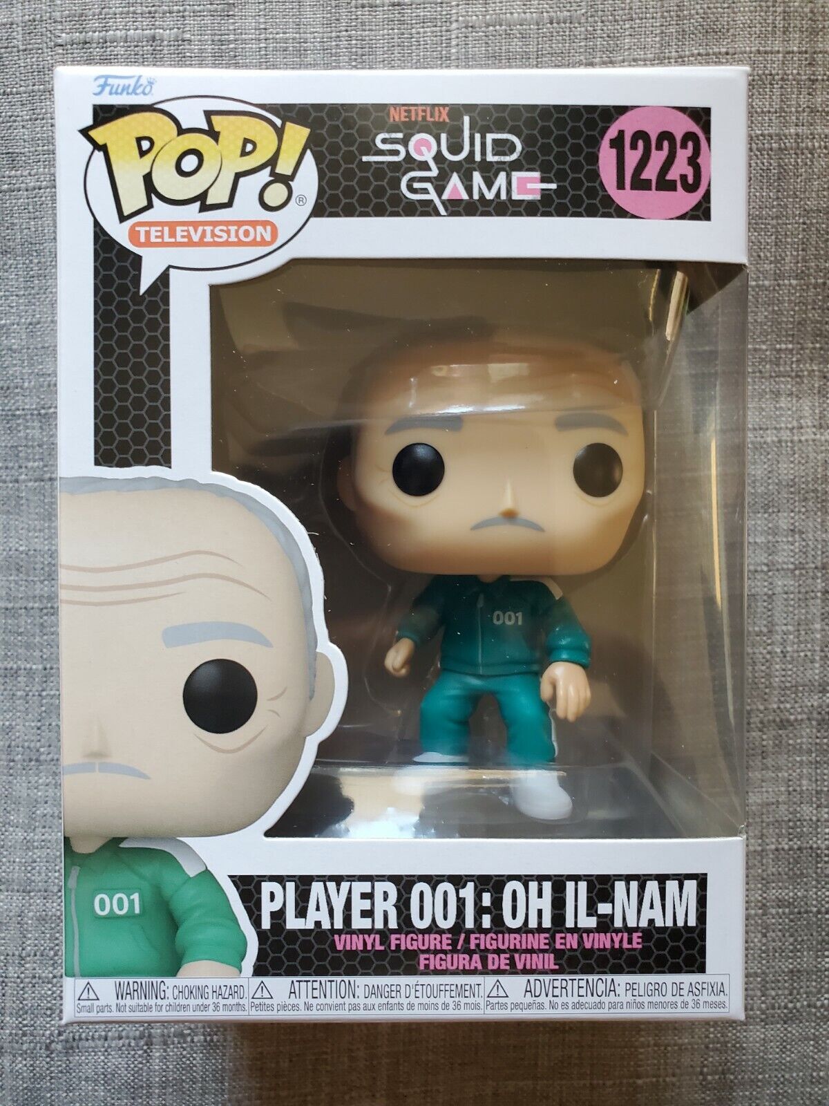  Funko POP TV: Squid Game- Player 001:Oh il-NAM Multicolor :  Funko: Toys & Games