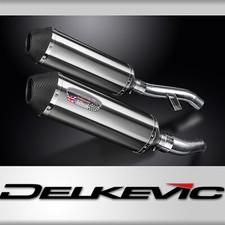Yamaha FJR1300 06-24 Kit de silenciador de escape de acero inoxidable X-Oval deslizable 13,5"