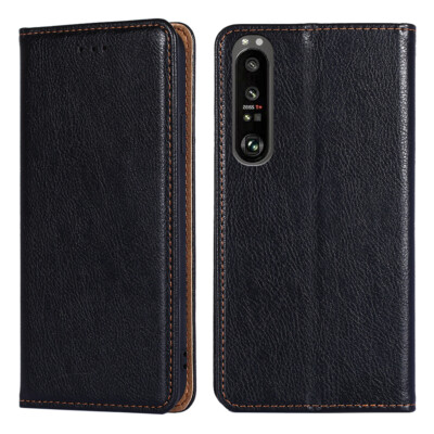 Schutz Handy Hülle für Sony Xperia Ace II III 10IV 1 IV Pro I Case Flip Cover