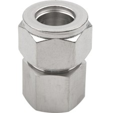 Compression Tube Fitting G1/4 Female Thread x 12mm Tube OD 304 Stainless Steel