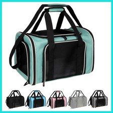 Cat, Dog Carrier for Small Medium Pet Carriers Up to15Lbs, Cats Carrier Soft-...