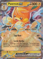 Pawmot ex 073/197 Obsidian Flames