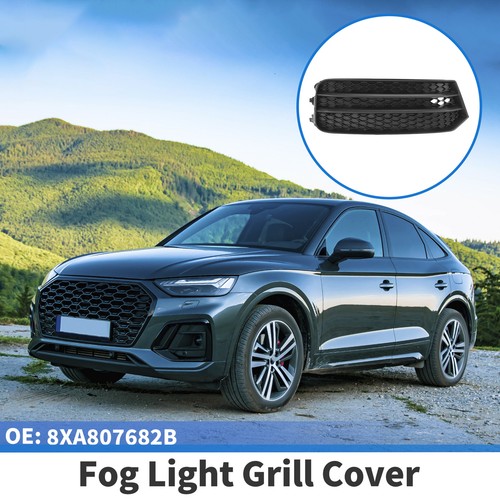 1pc Car Front Right Fog Light Grill for Audi A1 2015-2018 No.8XA807682B Black - Picture 1 of 7