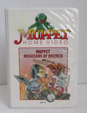 VINTAGE 1985 Muppet Musicians of Bremen Betamax w/Insert