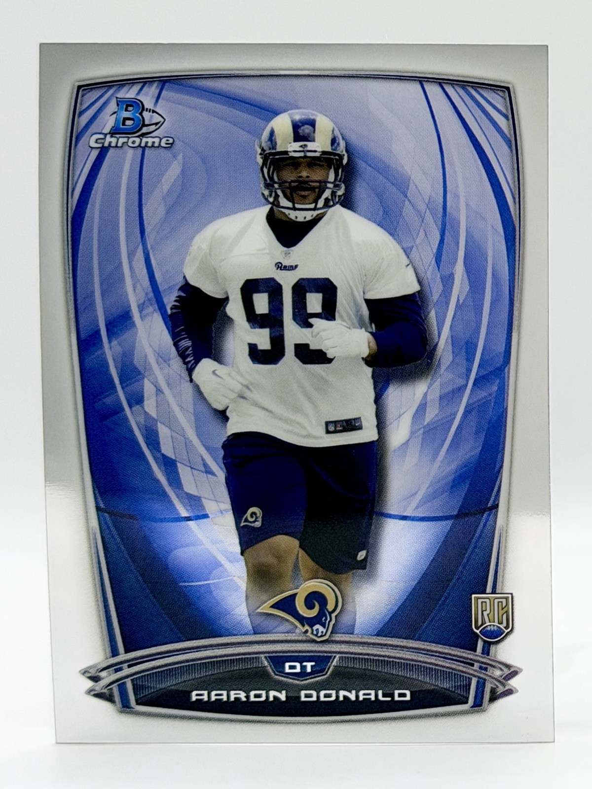 2014 Bowman Chrome #199 Aaron Donald RC Los Angeles Rams