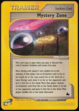 POKEMON TCG MYSTERY ZONE 137/144 EX SKYRIDGE UNCOMMON STADIUM CARD ENG 2003 on eBay