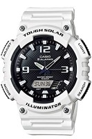 Casio AQ-S810WC-7AJH Solar Herrenuhr Analog Digital Weiß Harz Japan Y863246