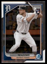 2024 Bowman Chrome #98 Parker Meadows