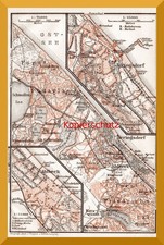 Ahlbeck und Heringsdorf  +Historische Stadtpl&auml;ne von 1914+ R&uuml;gen, Bansin, Sellin