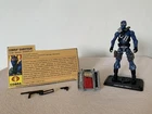 GI Joe 25th Anniversary Cobra Firefly Saboteur Figure v17 Complete Hasbro 2009