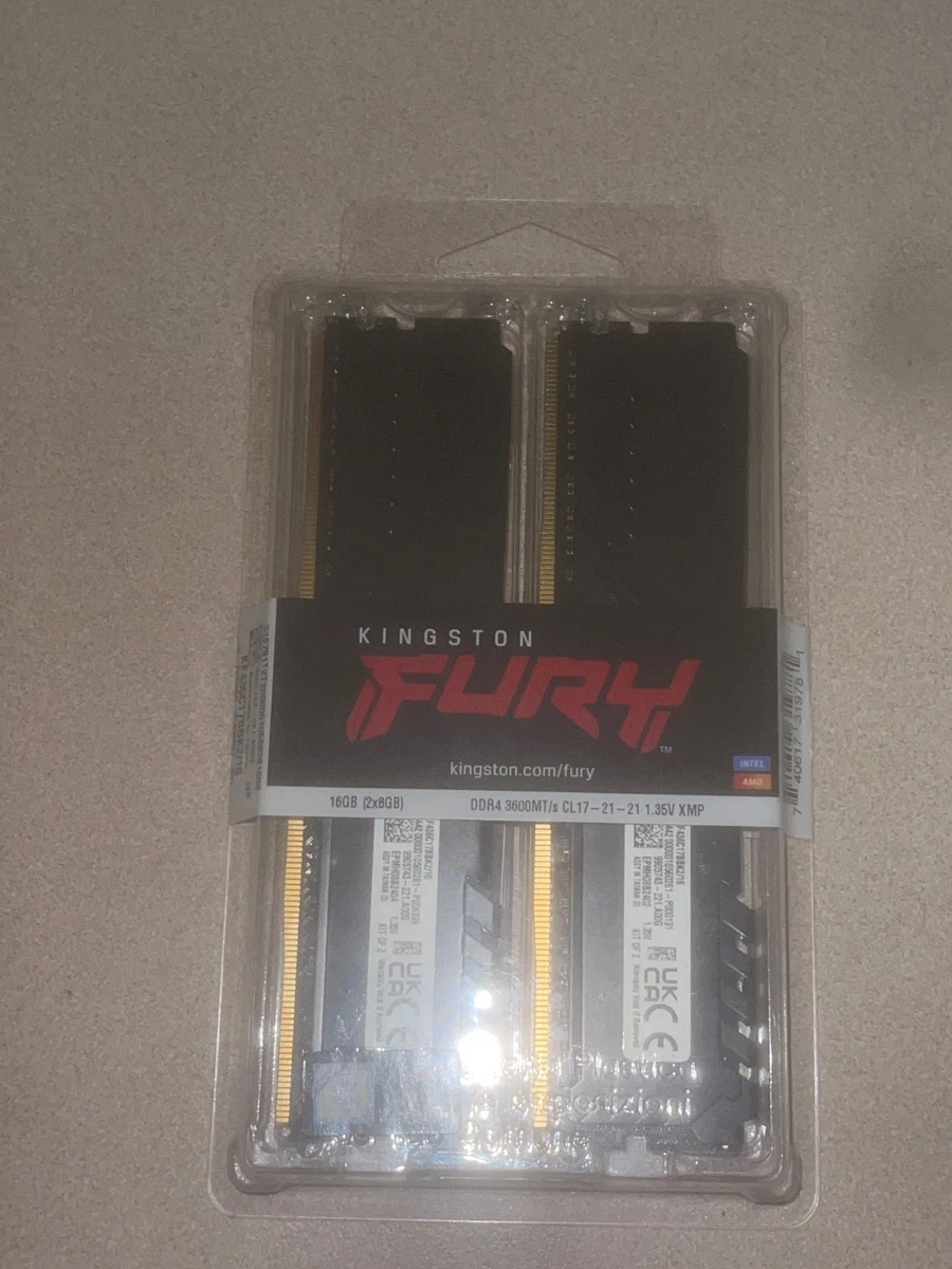 Kingston DDR4 SDRAM 8 GB Capacity per Module Memory (RAM) for sale
