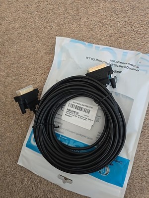 ANNNWZZD DVI auf DVI 7,5 m Klasse A Kabel bidirektional DVI Stecker auf Stecker